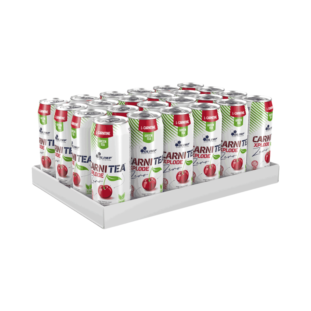 Olimp Sport Nutrition Carni-Tea Xplode Zero Drink 24x330ml Cherry
