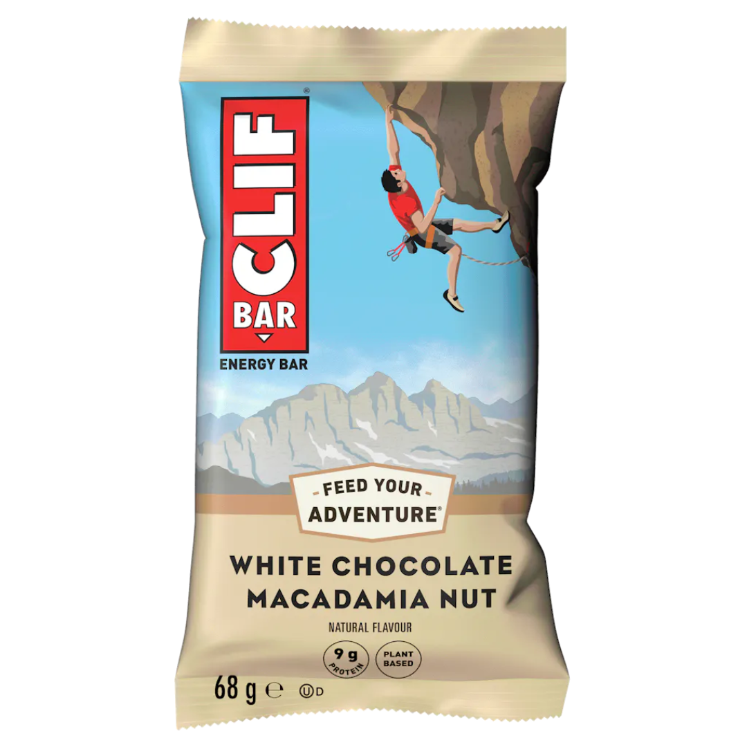 CLIF Bar 12x68g - White Chocolate Macadamia