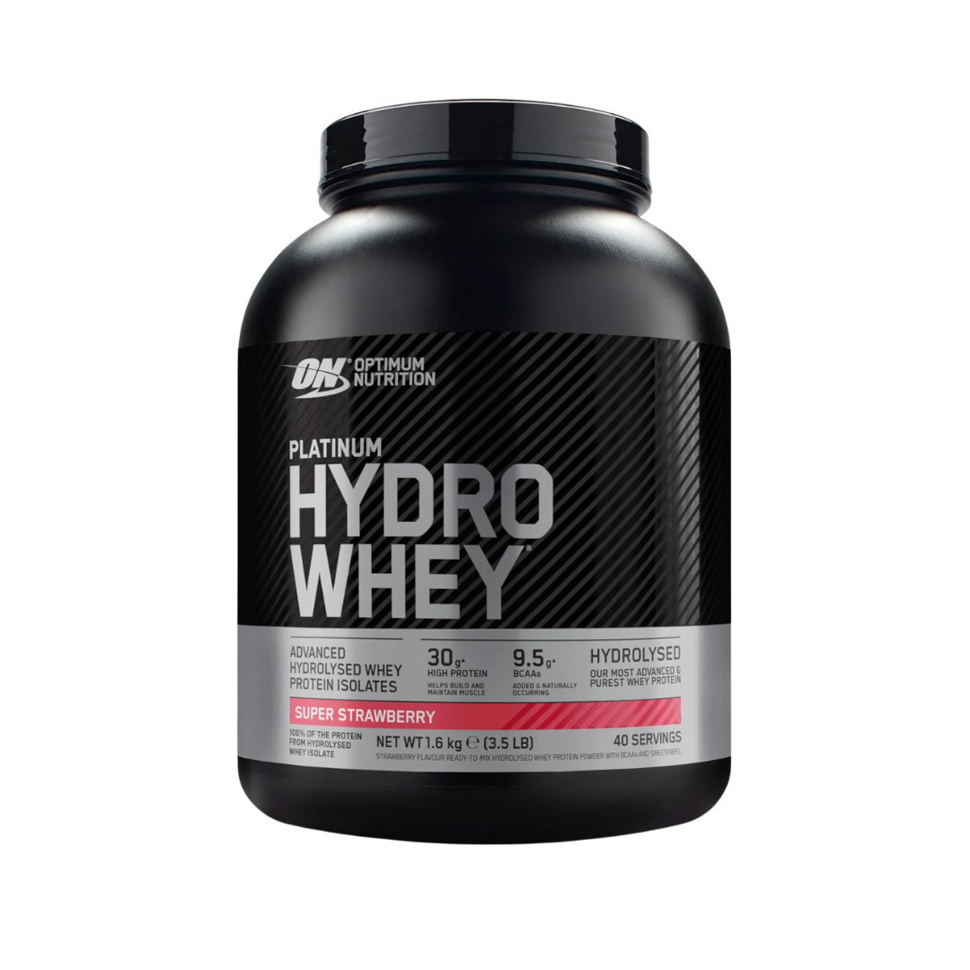 Optimum Nutrition Platinum Hydro Whey 1.6kg - Strawberry