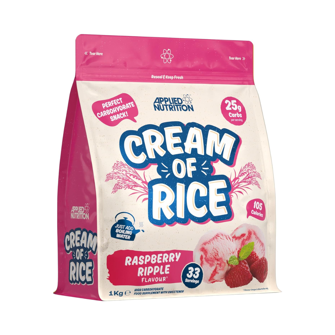 Applied Nutrition Cream Of Rice 1kg - Raspberry Ripple
