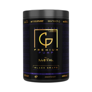 Illegal Nutrition Premium Pump V2 (Stim-Free) 375g - Black Grape