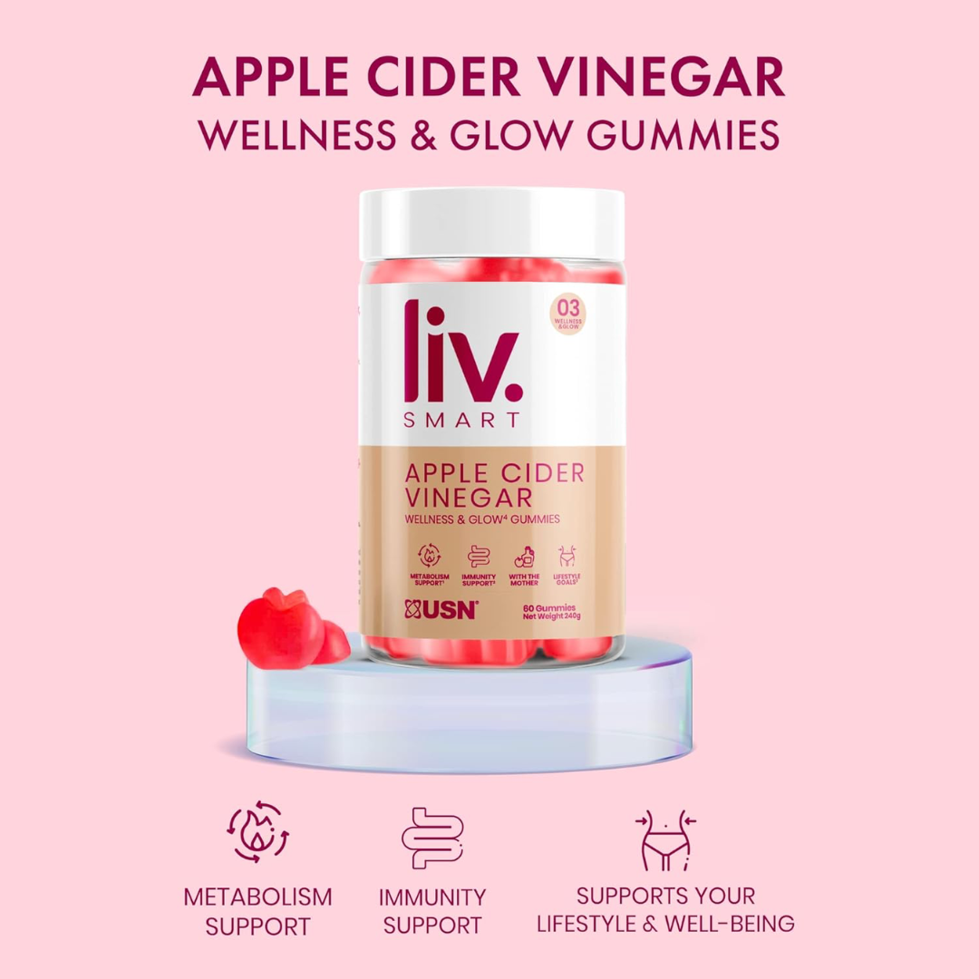 USN Apple Cider Vinegar Gummies 60 Softgels