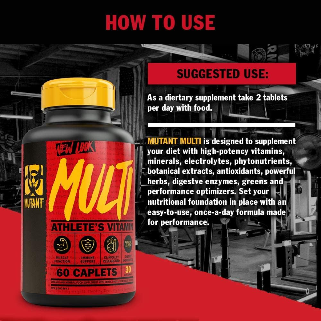 Mutant Core Multi 60 Tabs