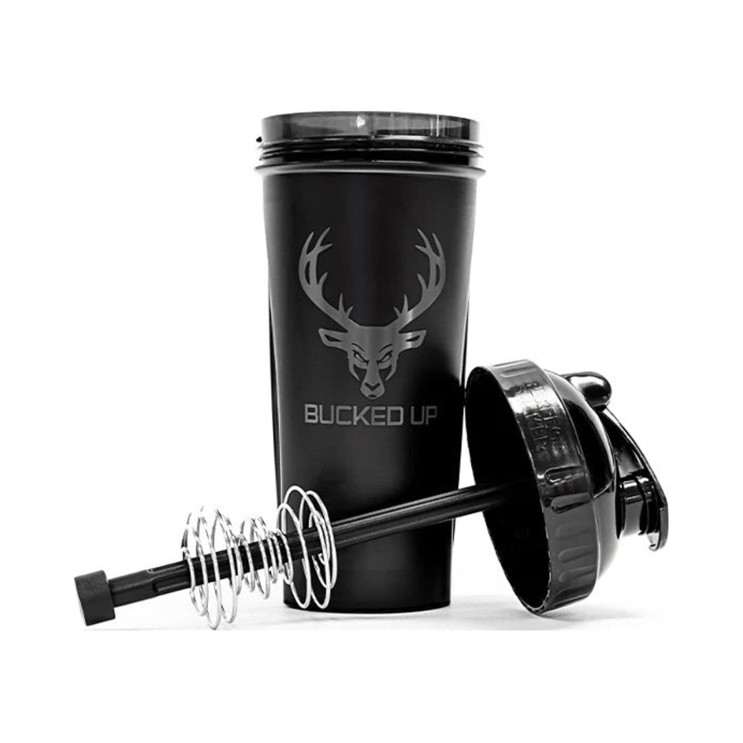 Bucked Up Perfect Shaker 28oz 795ml Black / Grey