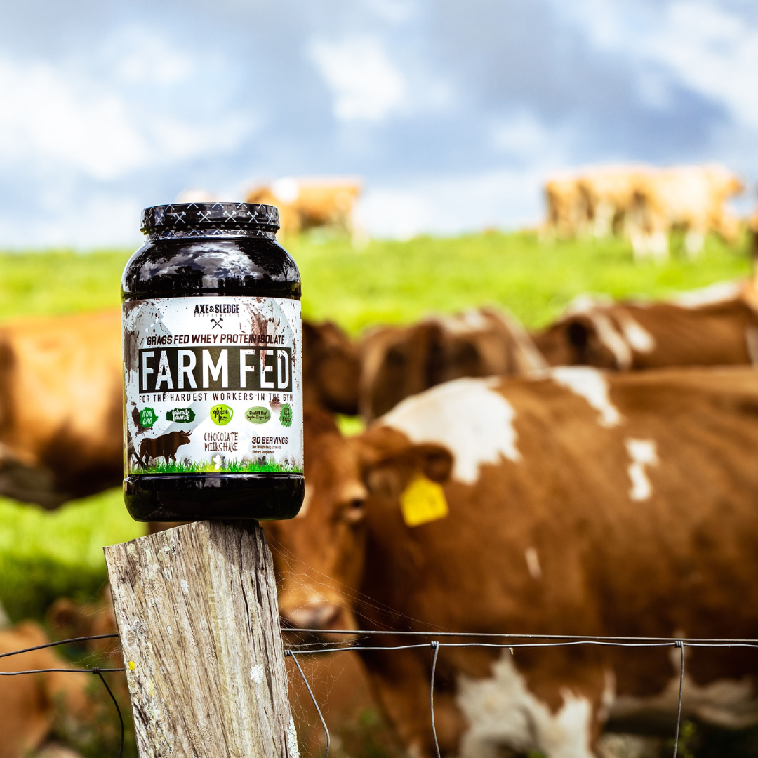 Axe & Sledge Supplements Farm Fed Protein Isolate 30 Servings - Chocolate Milkshake