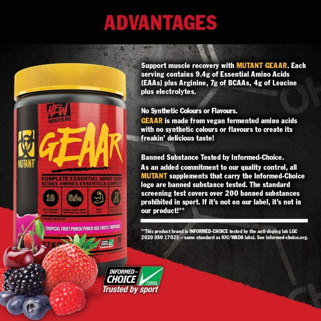 Mutant GEAAR 378g - Orange Rush