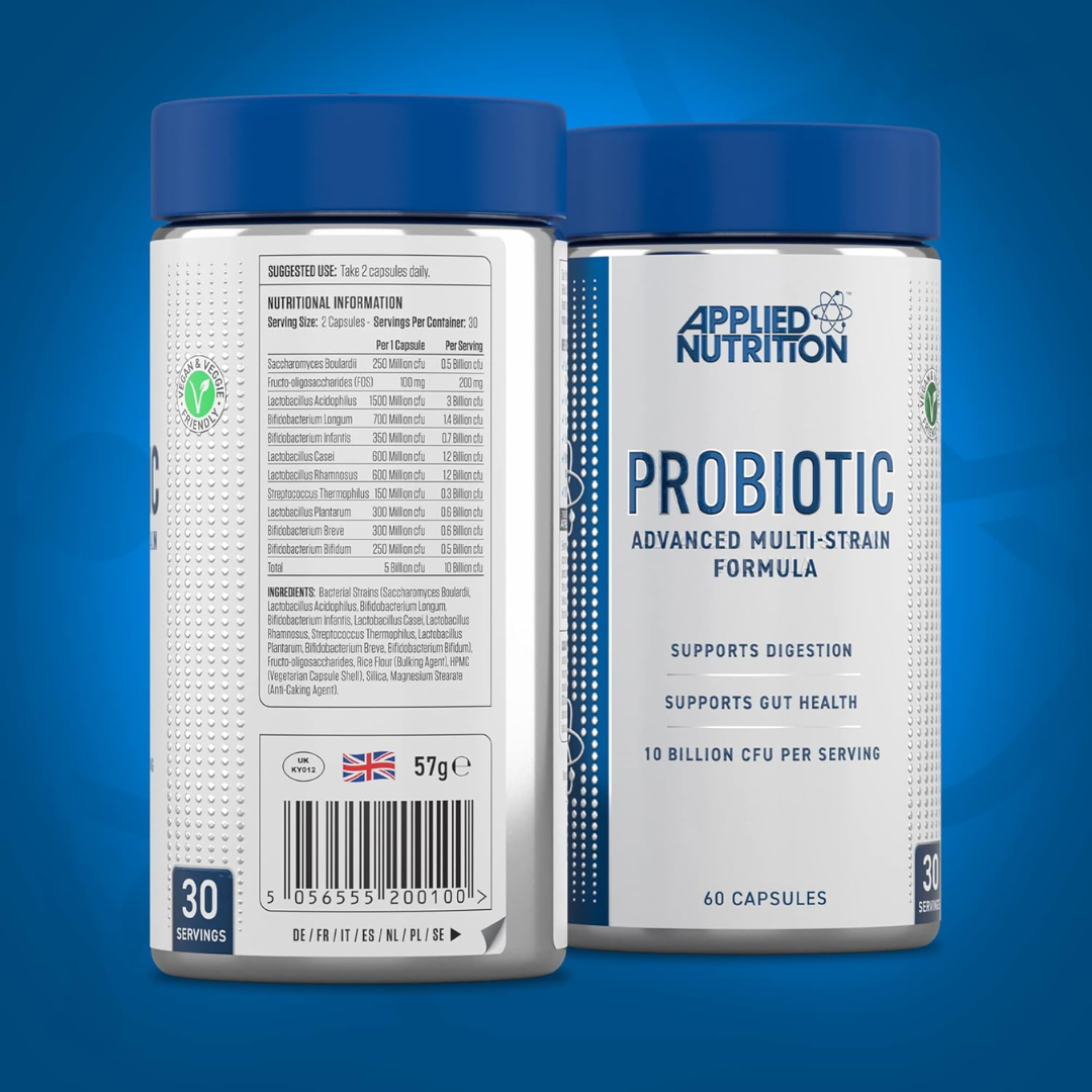 Applied Nutrition Probiotic Advanced Multi-Strain Formula 60 Caps