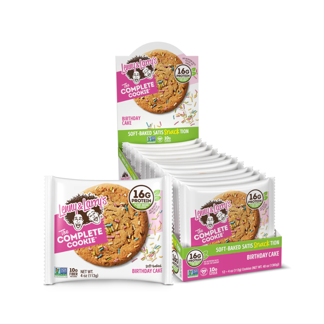 Lenny & Larry's The Complete Cookie 12x113g - Birthday Cake