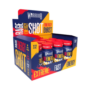 Warrior RAGE Energy Shots 12x60ml - Energy Burst