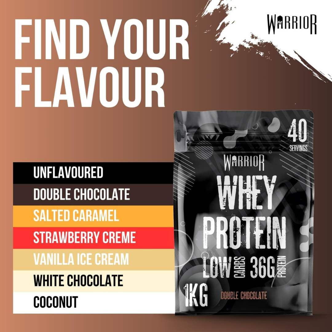 Warrior Whey 1kg - Salted Caramel