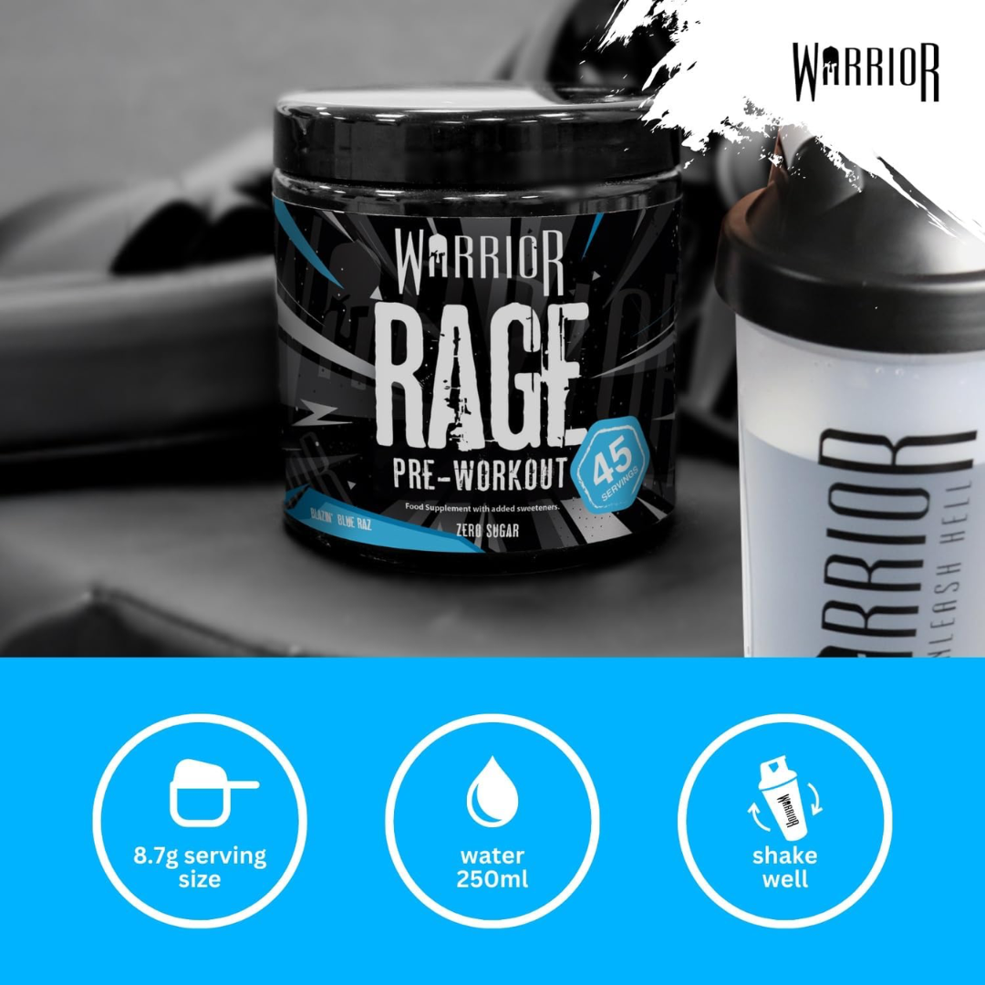 Warrior Rage 392g - Cola