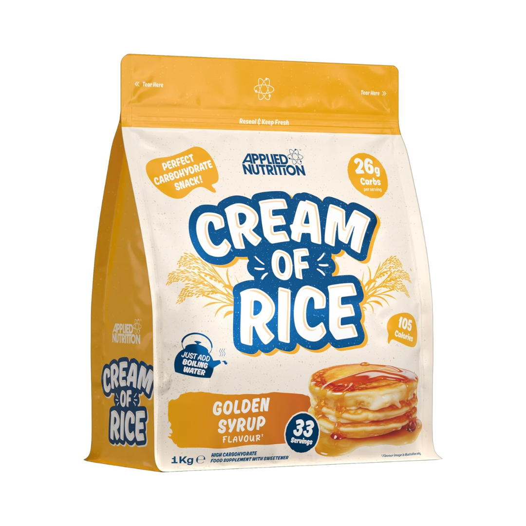 Applied Nutrition Cream Of Rice 1kg - Golden Syrup
