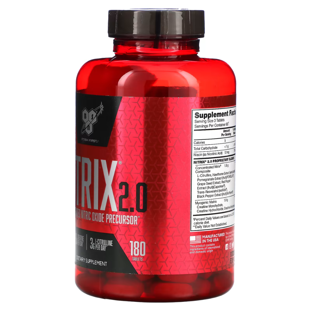 BSN Nitrix 2.0 180 Caps