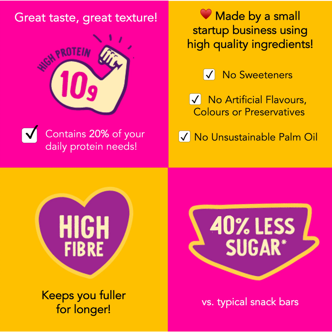 Lexi's Crispy Protein Bars 12x40g - Double Choc Chip