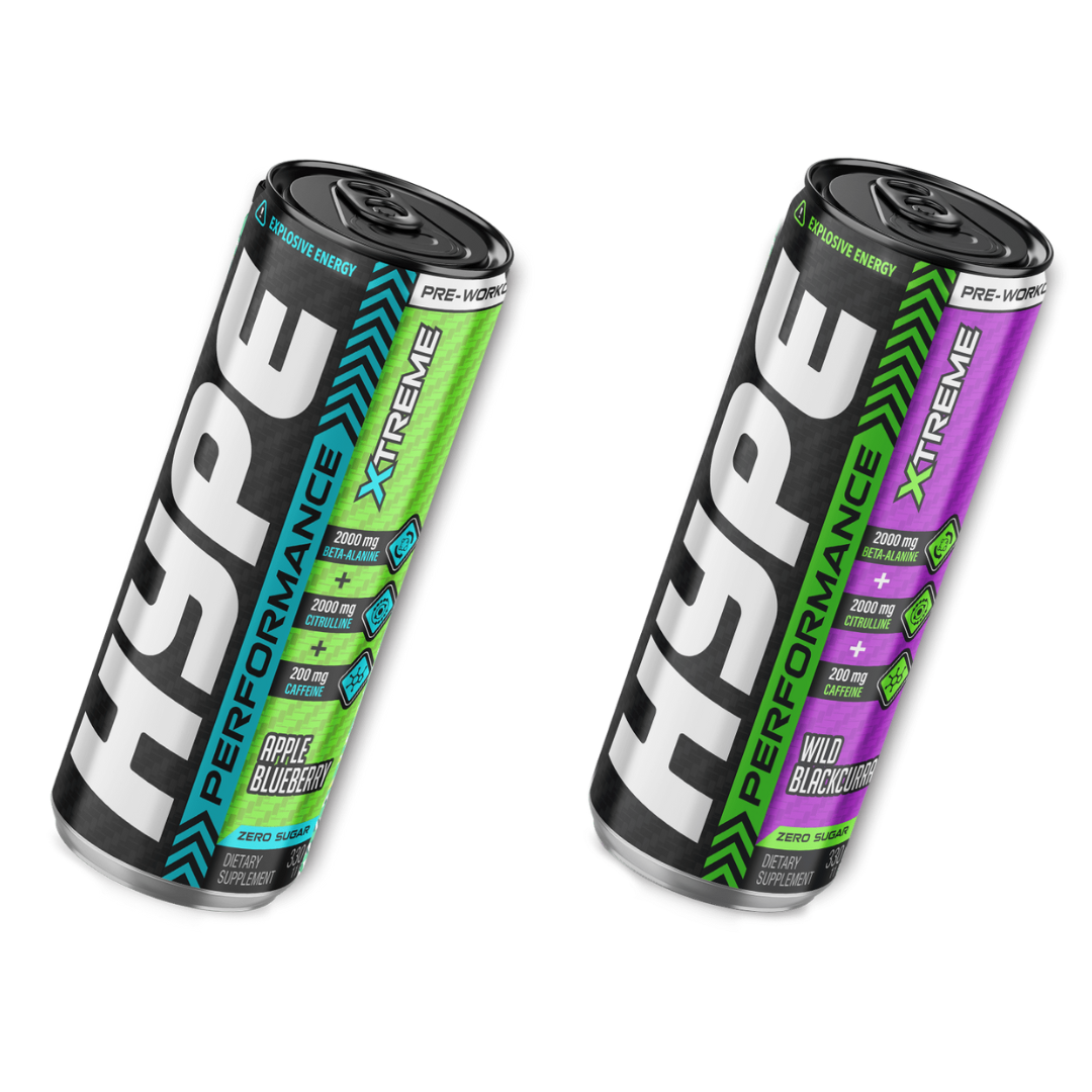 HYPE Pre Workout RTD 24x330ml - Blackcurrant