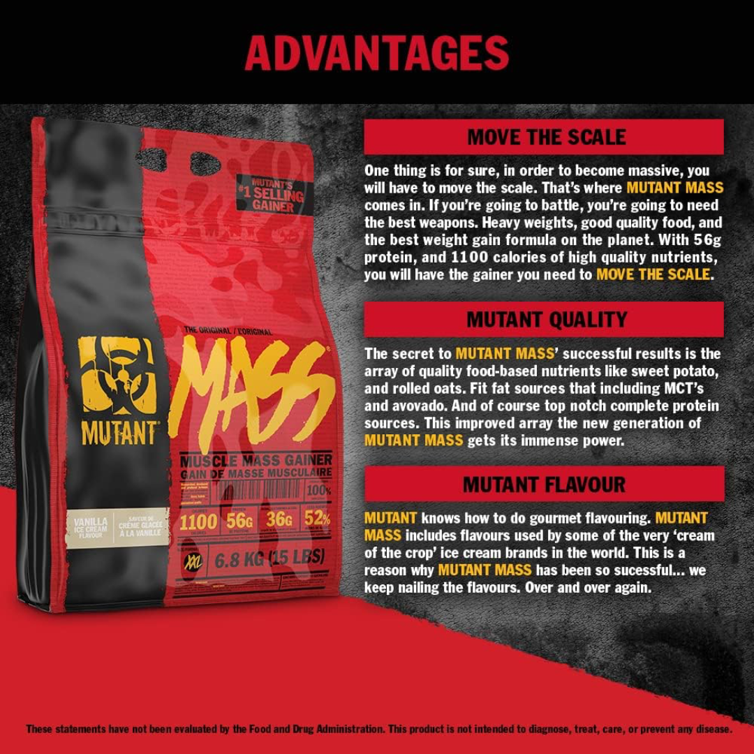 Mutant Mass 2.27kg - Chocolate Fudge Brownie