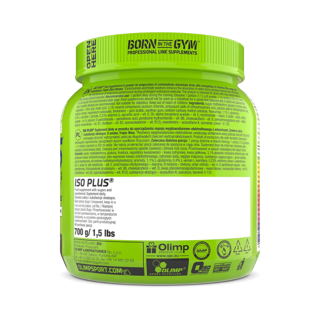 Olimp Sport Nutrition Iso Plus 700g - Tropic Blue