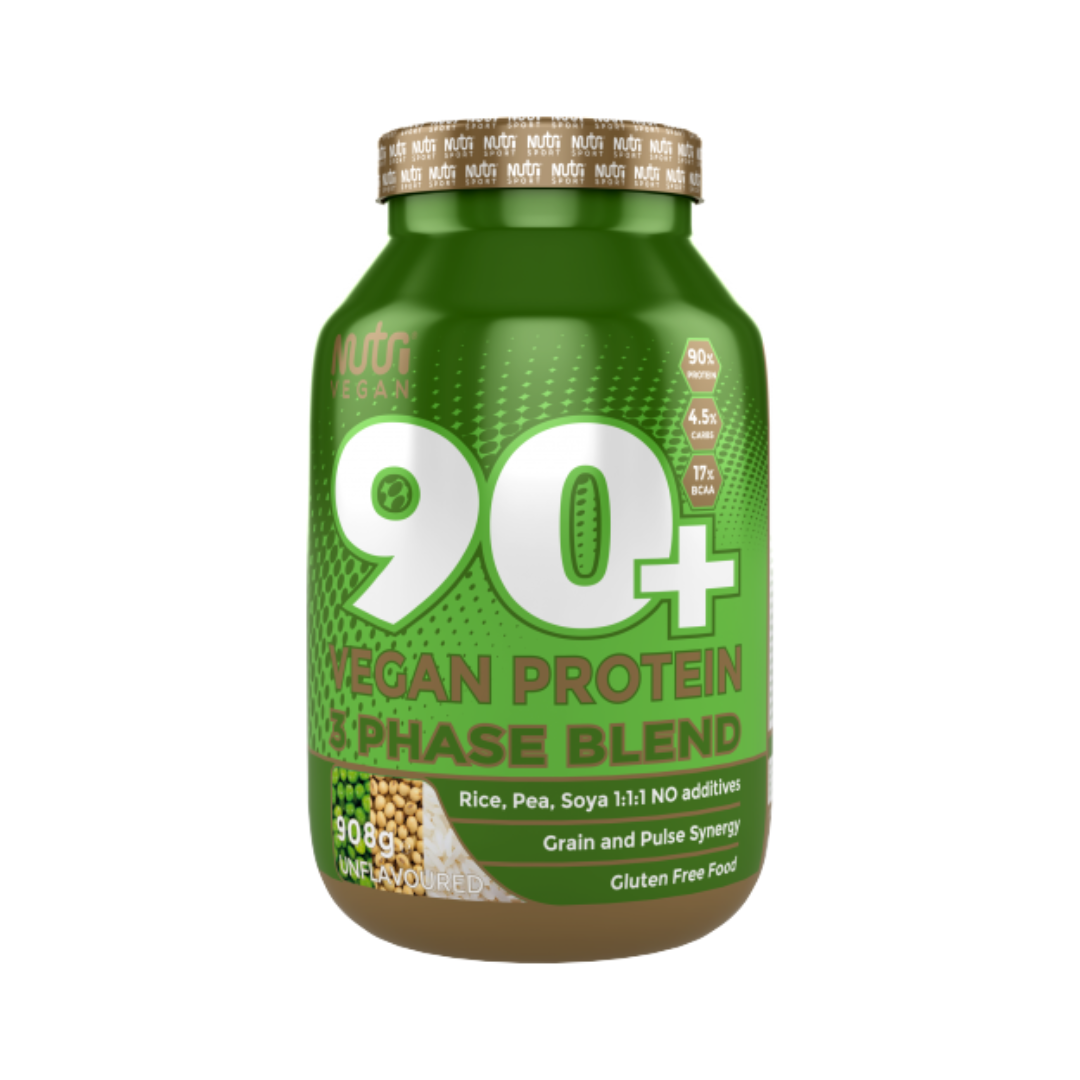NutriVegan 90+ Protein Vegan 908g Unflavoured