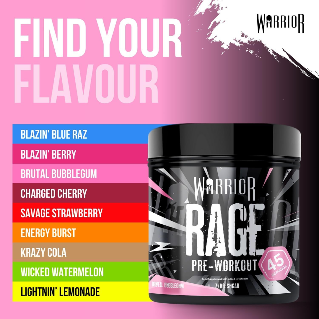 Warrior Rage 392g - Cola
