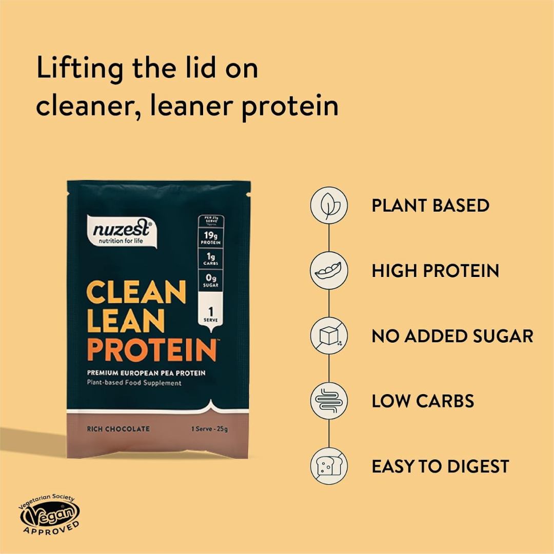 Nuzest Clean Lean Protein 10x25g Rich Chocolate