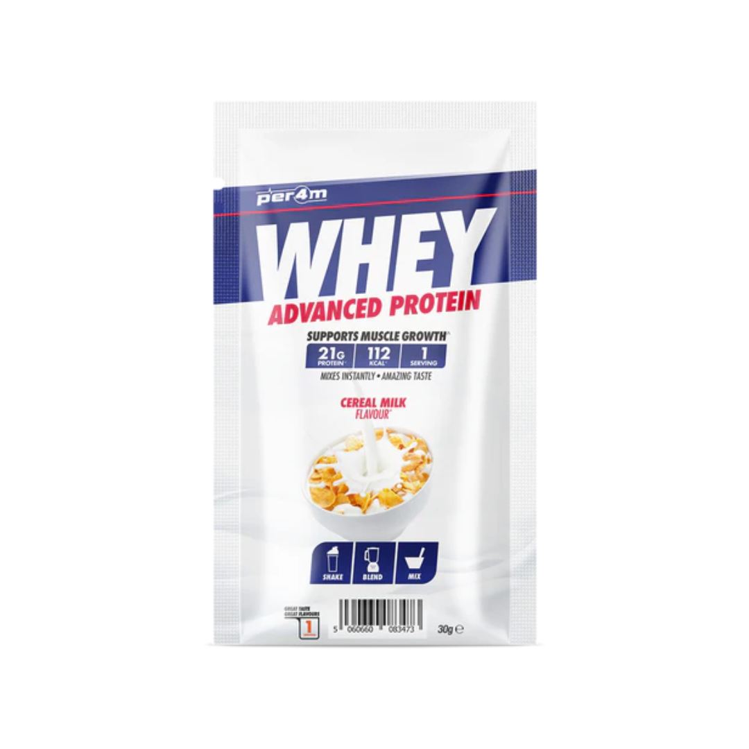 Per4m Advanced Whey Protein Sample Sachet 30g - Cereal Milk