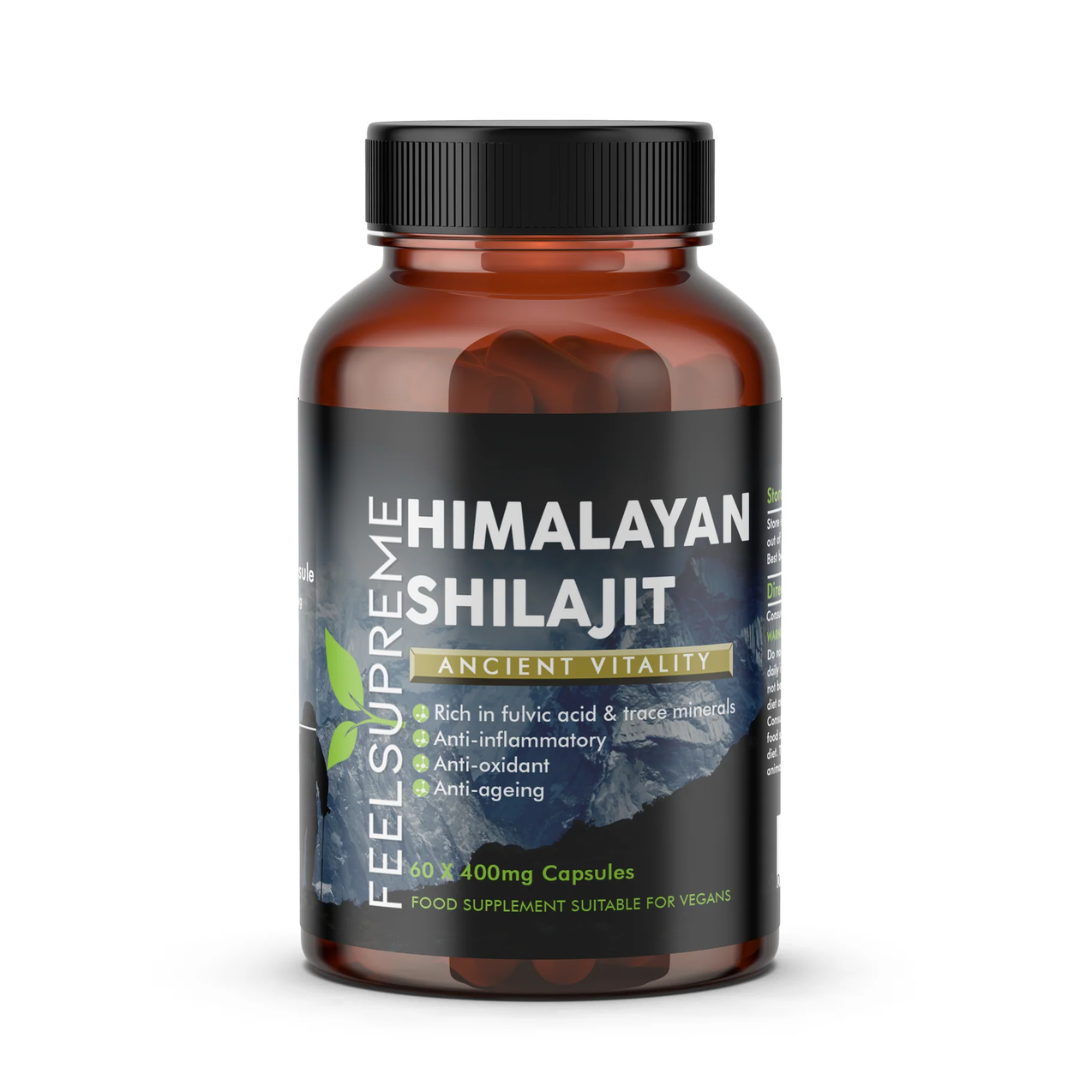 Feel Supreme Himalayan Shilajit 60 Veg Caps