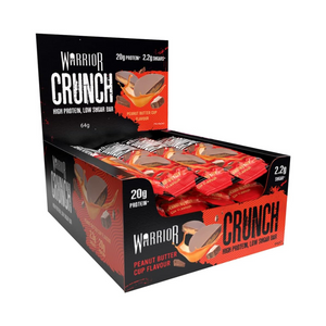 Warrior Crunch Bars 12x64g - Peanut Butter Cup