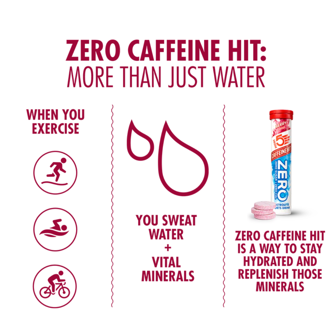 HIGH5 Zero Caffeine Hit 8x20 Tabs - Pink Grapefruit