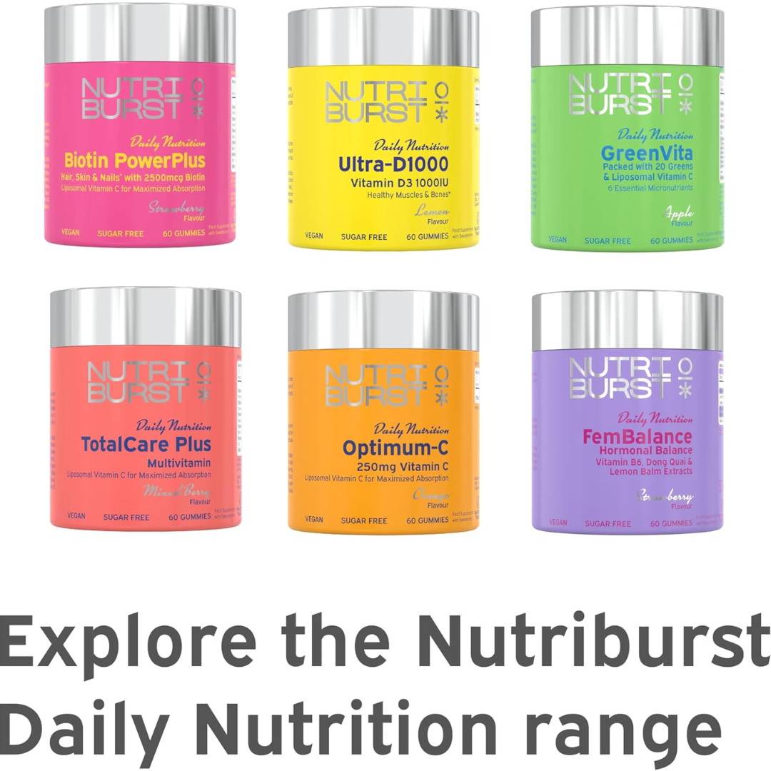 Nutriburst True Radiance 60 Gummies Blueberry