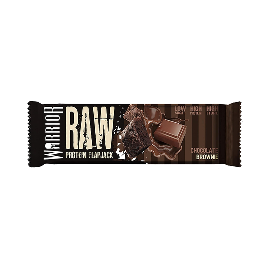 Warrior Raw Protein Flapjack 12x75g - White Chocolate Cranberry
