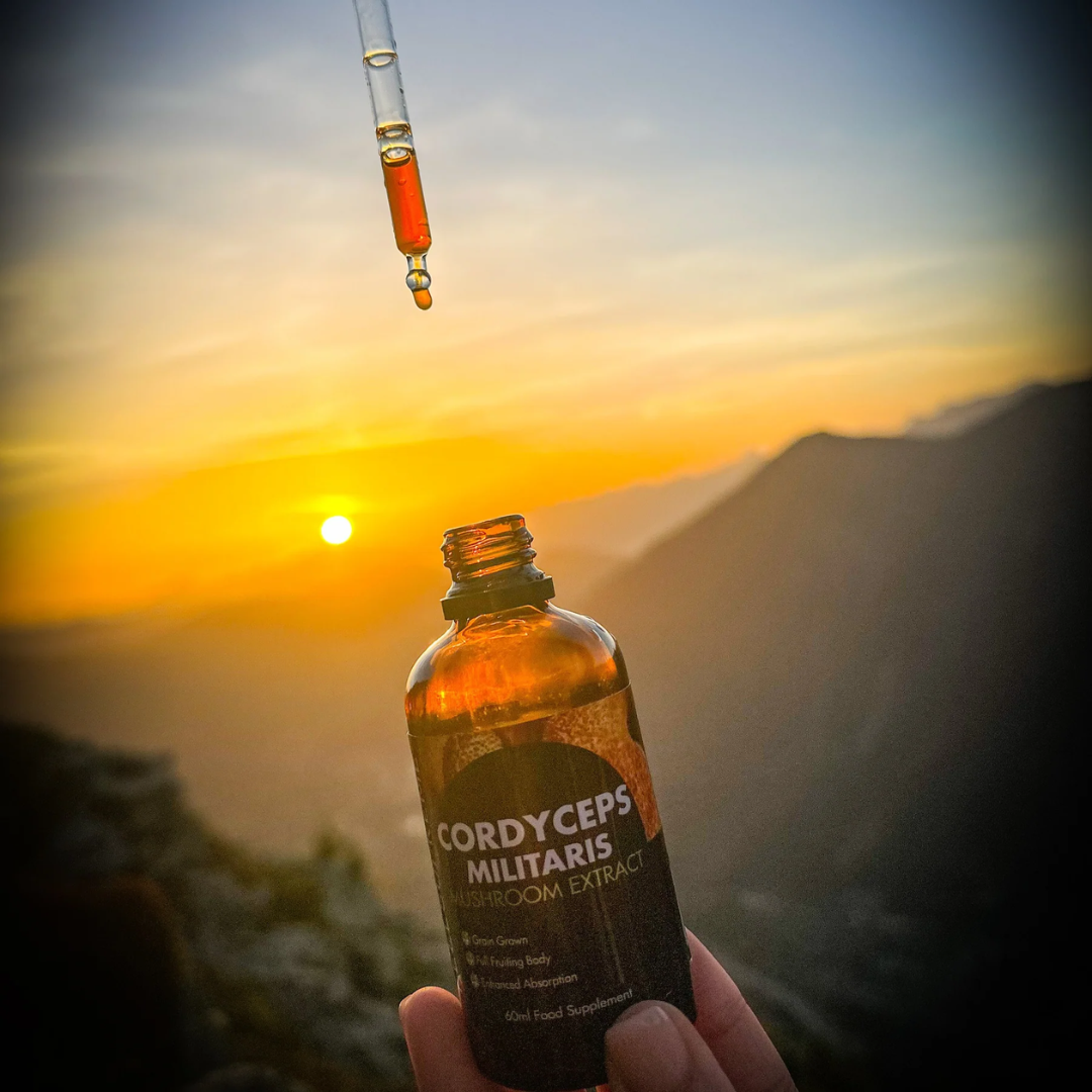 Feel Supreme Cordyceps Militaris Liquid | High Strength Tincture for Stamina 60ml