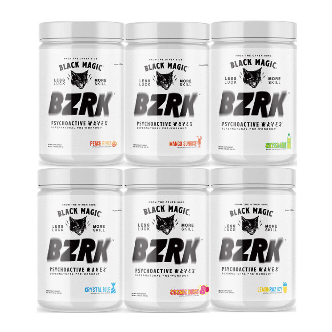 Black Magic BZRK Pre-Workout 25 Servings - Cherry Lime