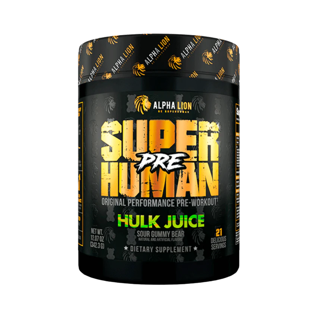 Alpha Lion SuperHuman Pre Workout 342.3g - Hulk Juice