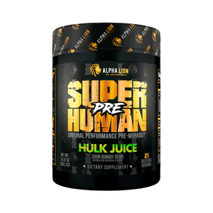 Alpha Lion SuperHuman Pre Workout 342.3g - Hulk Juice