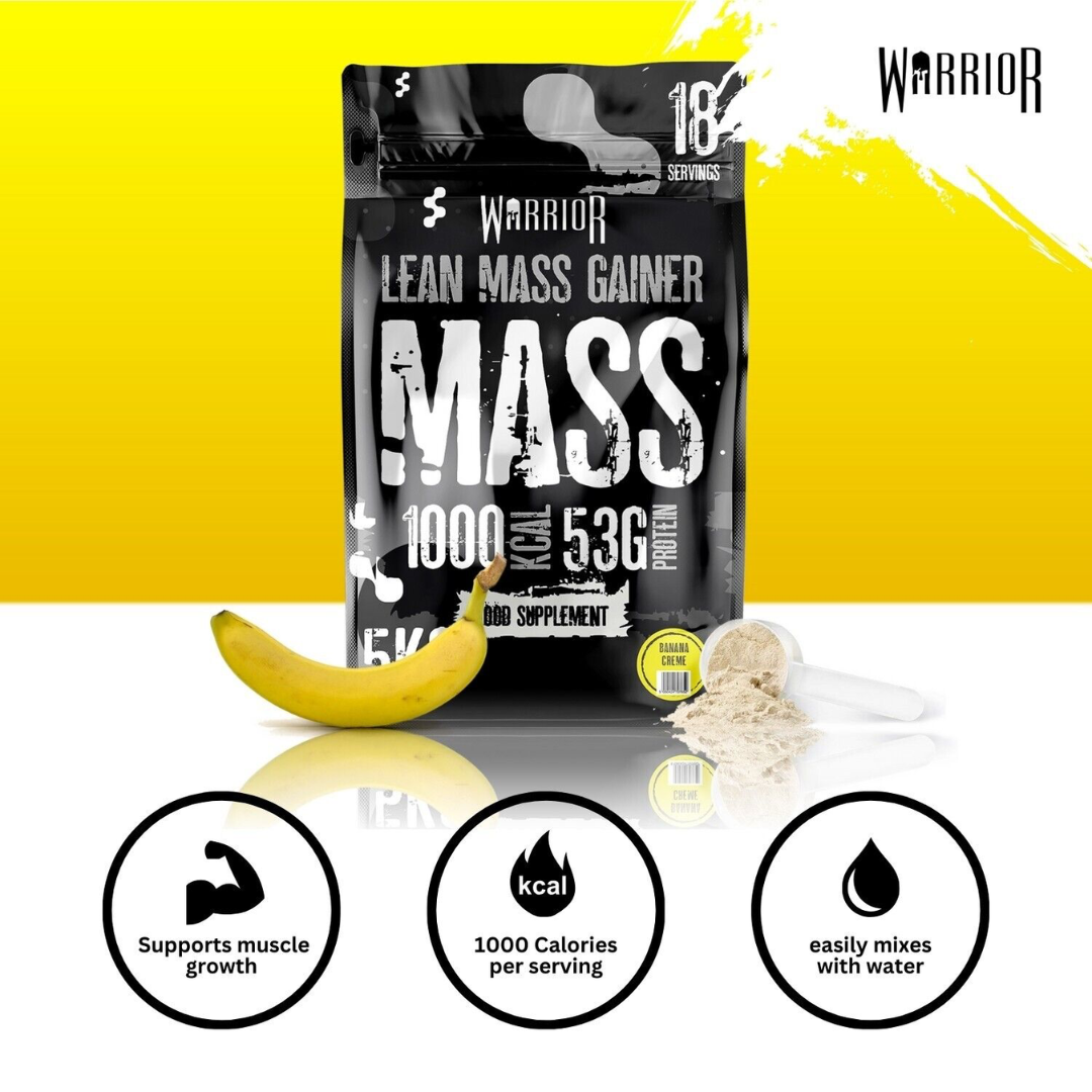 Warrior Lean Mass Gainer 5040g - Double Chocolate