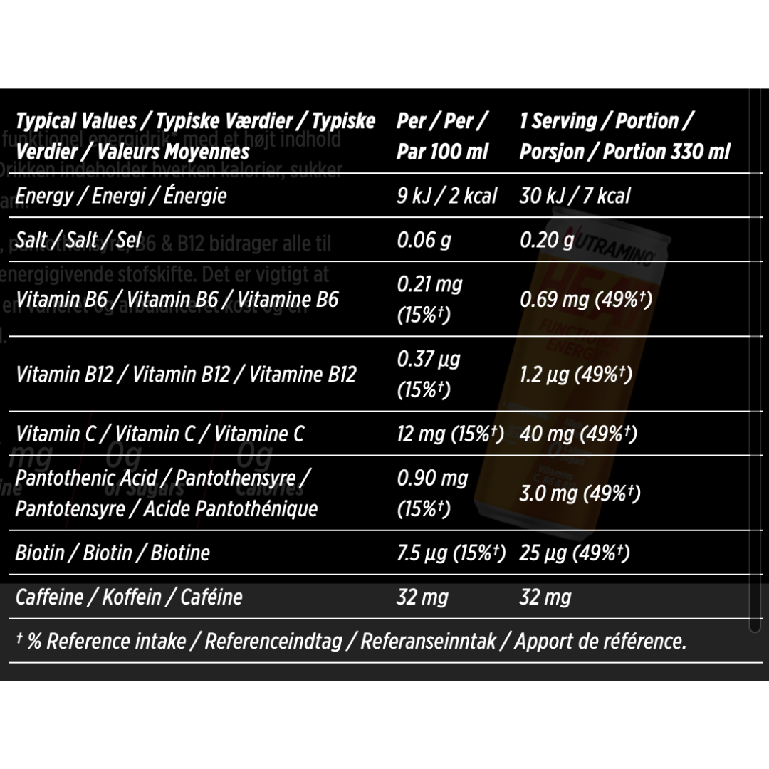 Nutramino Heat 24x330ml Orange