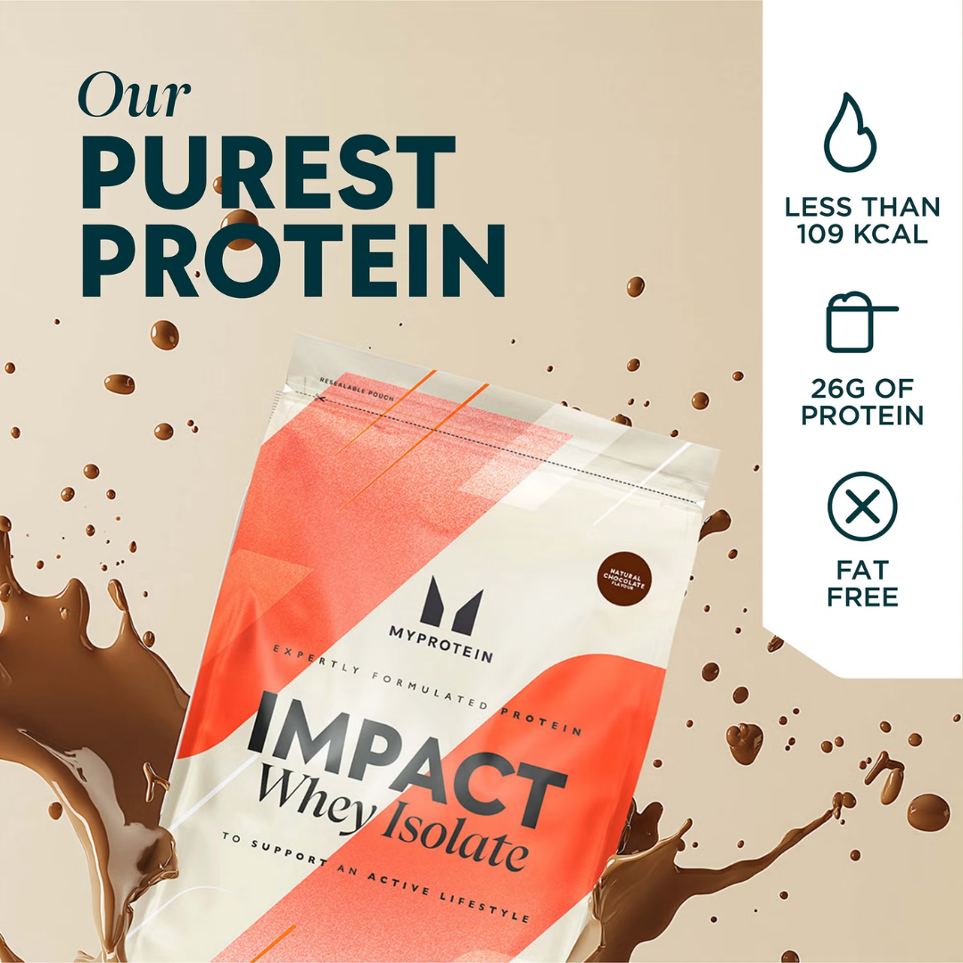 MyProtein Impact Isolate Whey Protein 2.5kg - Unflavoured