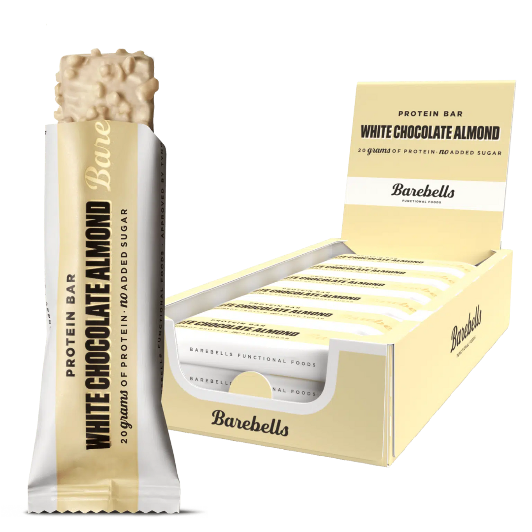 Barebells Protein Bar 12x55g - White Chocolate Almond