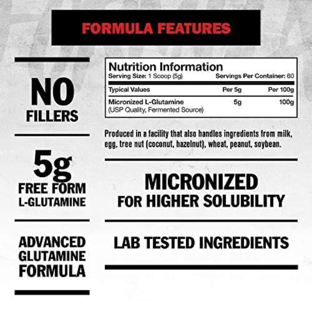 Mutant Core L'Glutamine 300g