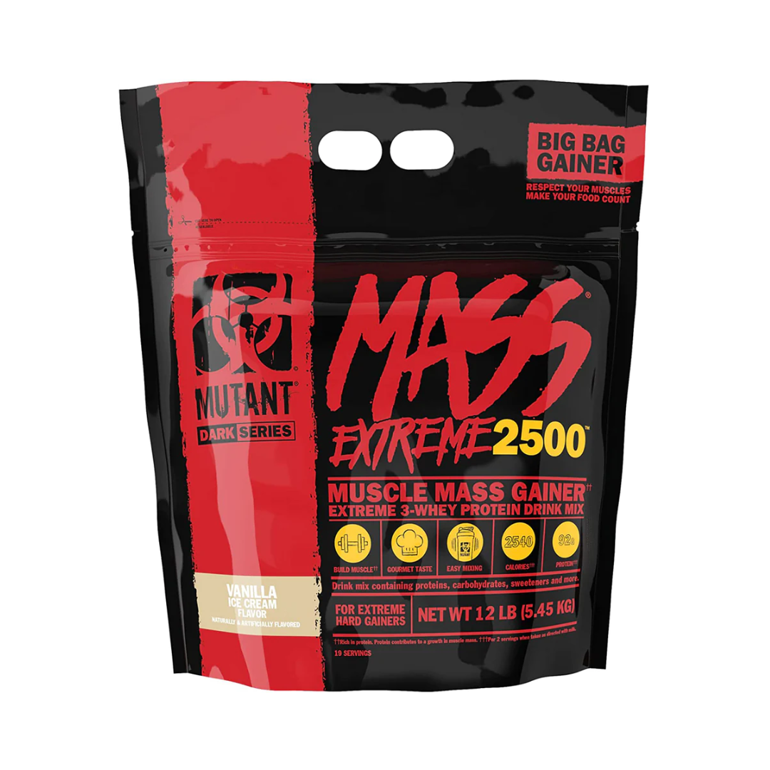 Mutant Mass Extreme 2500 5.45kg - Vanilla Ice Cream