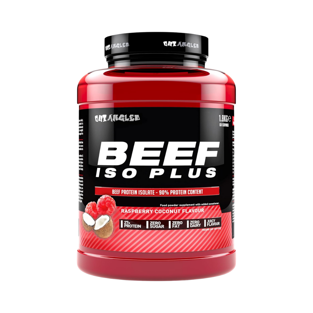 Outangled Beef Iso Plus 1.8kg - Raspberry Coconut