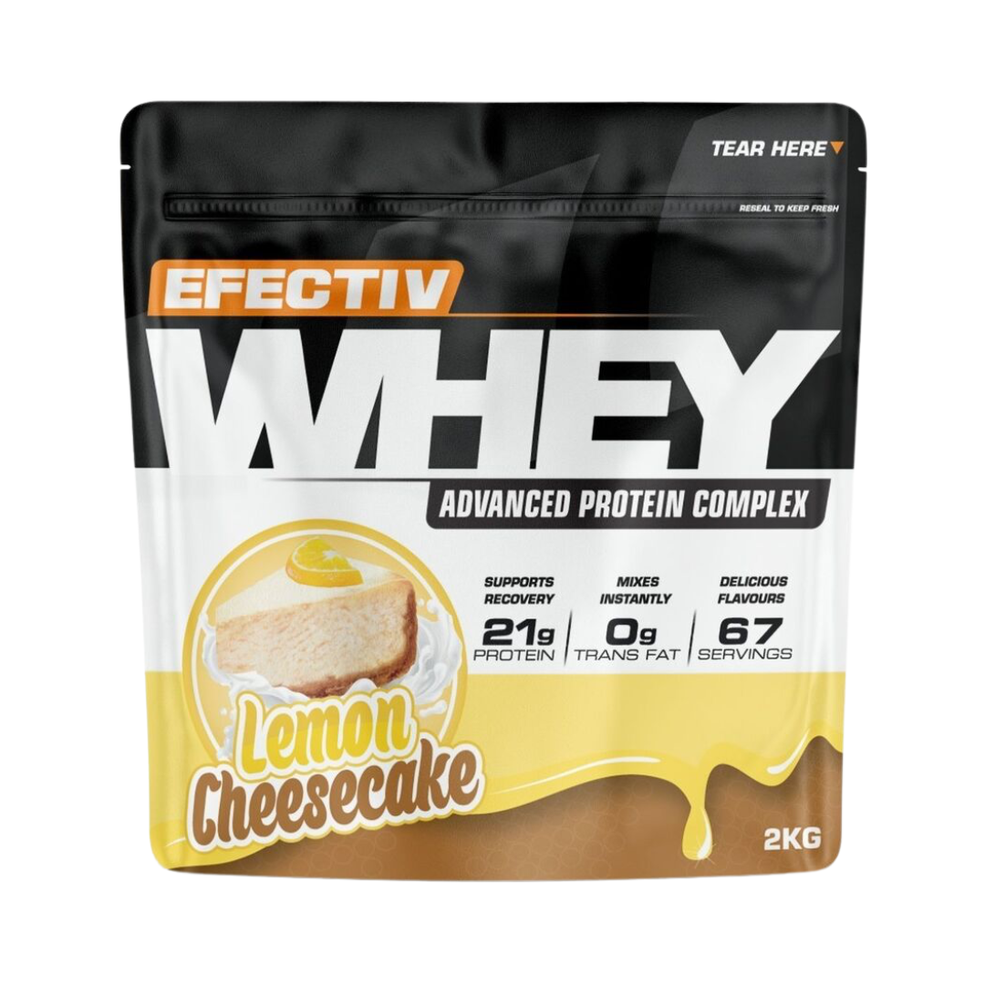 Efectiv Nutrition Whey Protein 2kg - Lemon Cheesecake