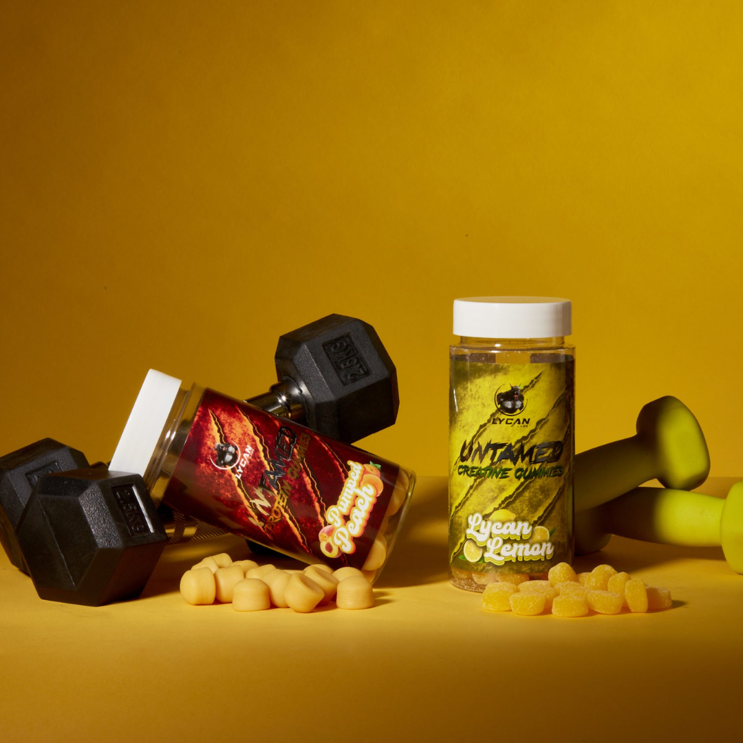 Lycan Labs Untamed Creatine Gummies 300g Lycan Lemon