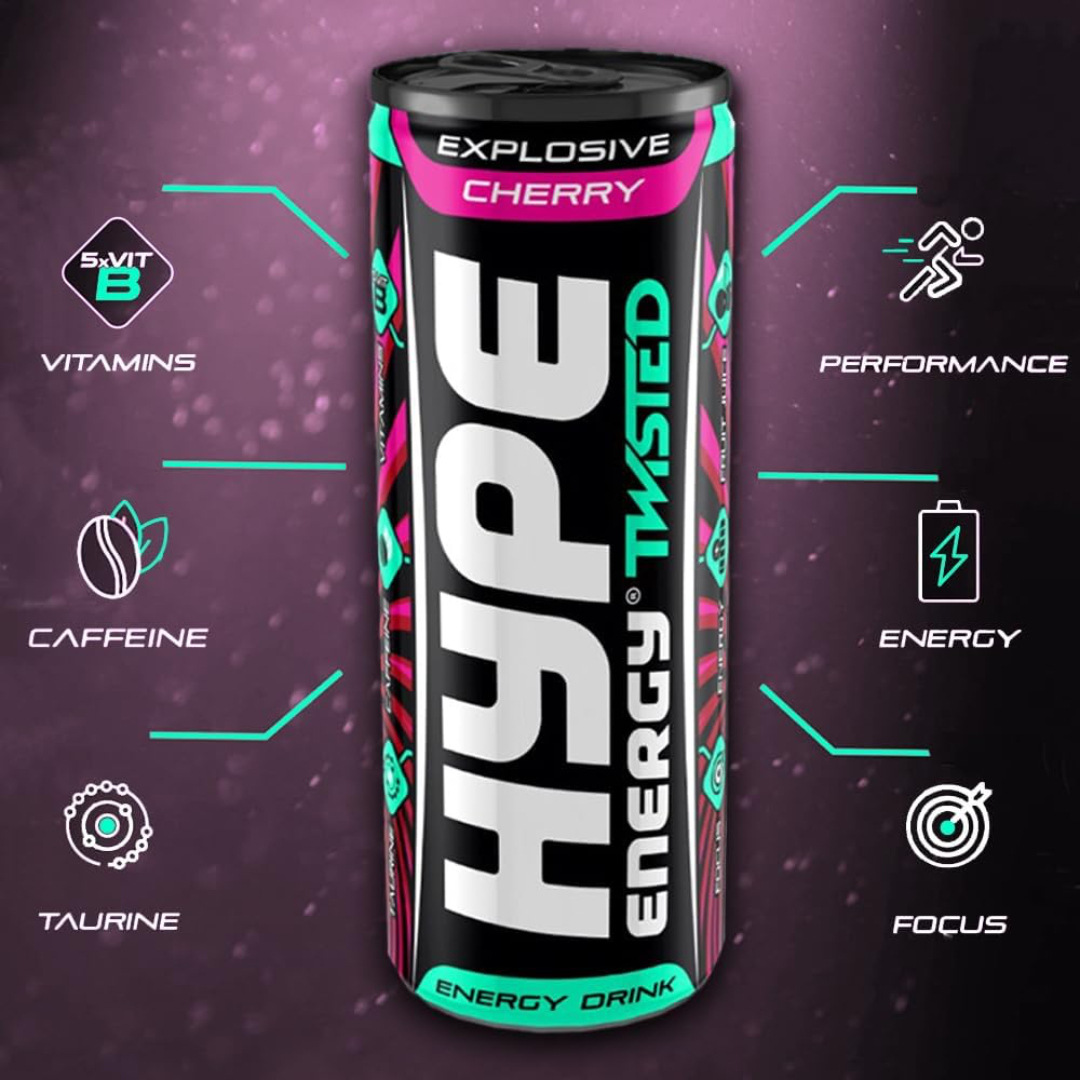 HYPE Twisted 24x250ml - Tropical