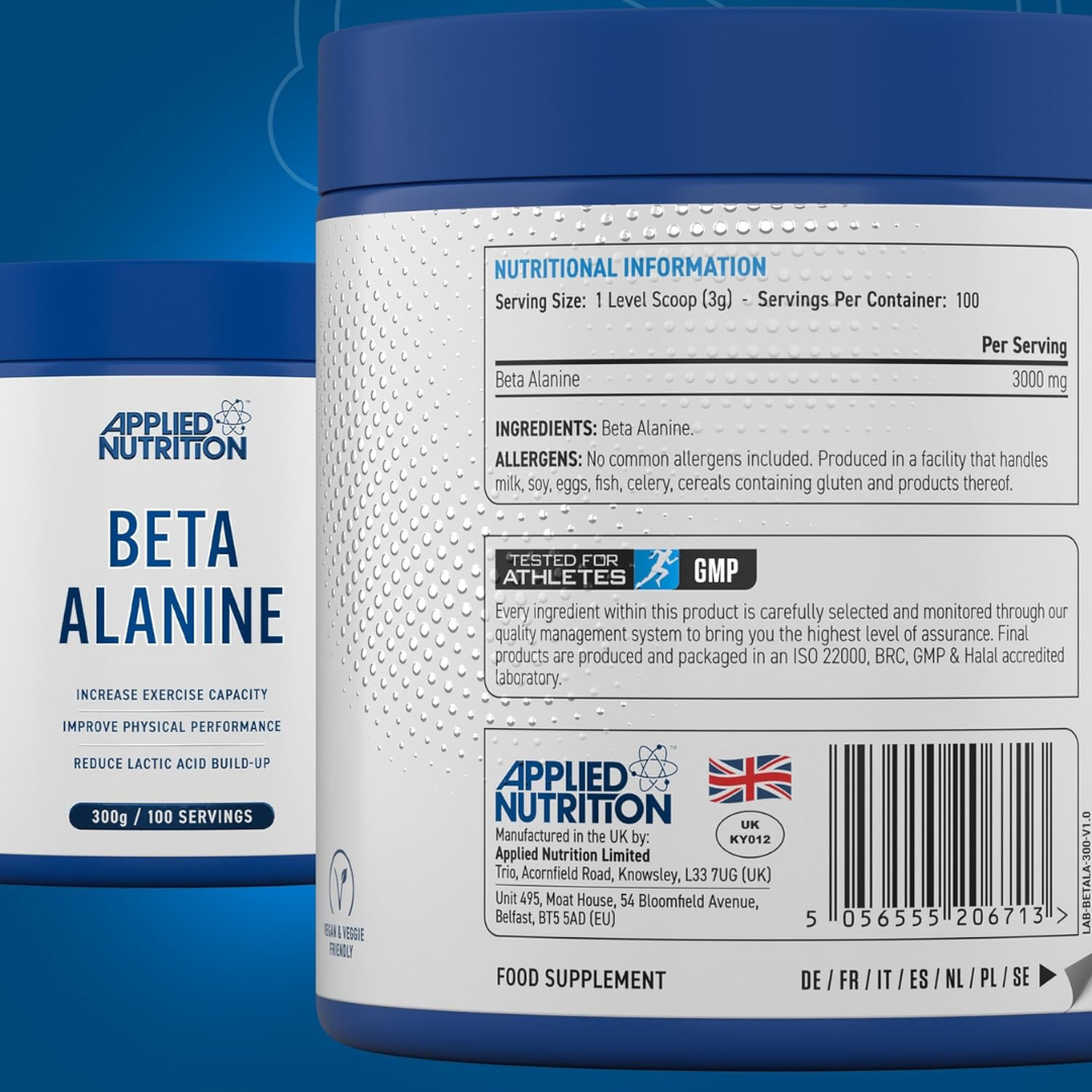 Applied Nutrition Beta Alanine 300g Unflavoured