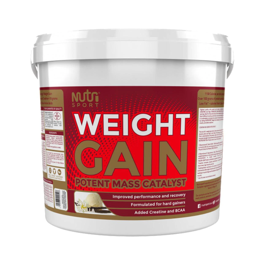 NutriSport Weight Gain 5kg - Vanilla