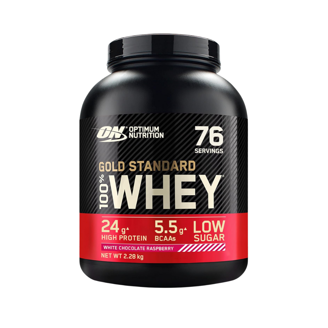Optimum Nutrition Gold Standard 100% Whey 2.28kg - White Chocolate Raspberry