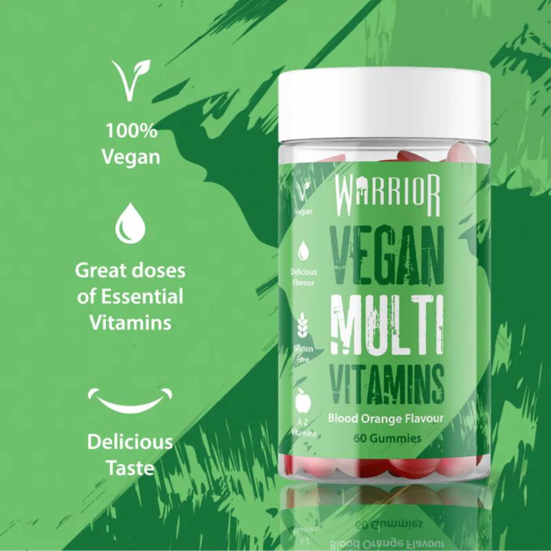 Warrior Vegan Multi-Vit Gummies 60 Gummies - Orange