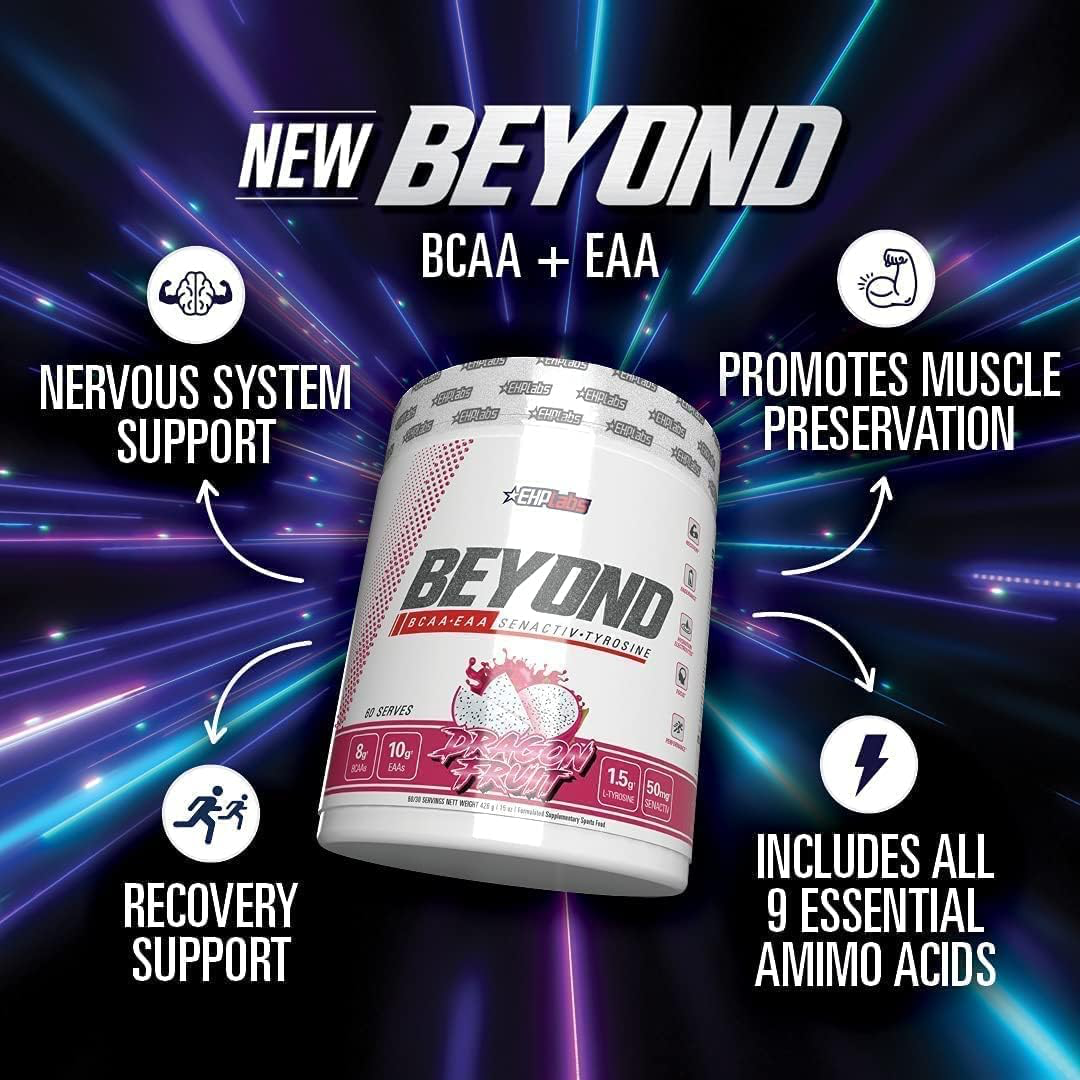 EHP Labs Beyond BCAA + EAA Intra-Workout 60 Servings - Slimer Lime