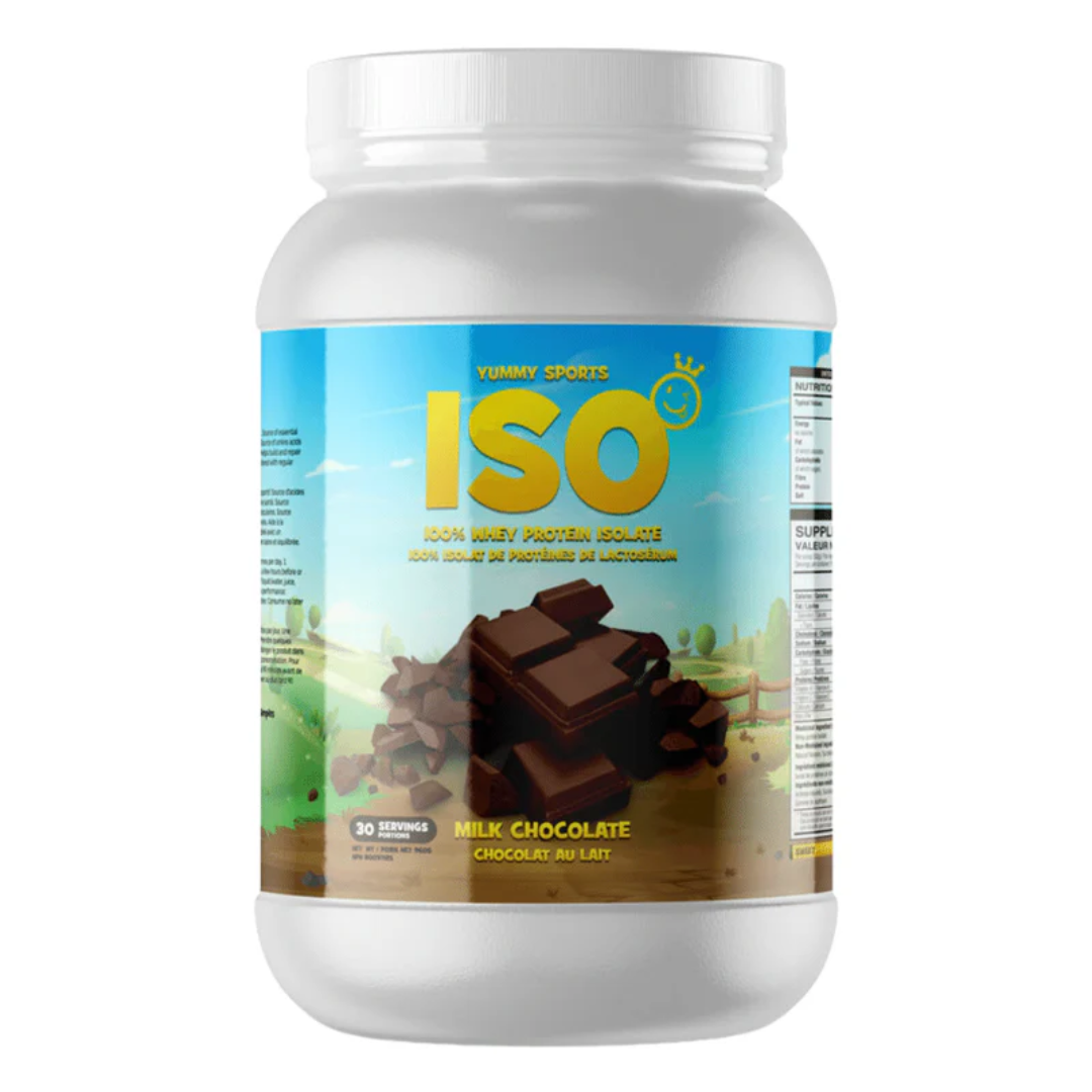 Yummy Sports ISO Tub 30 Servings 960g - Milk Chocolate